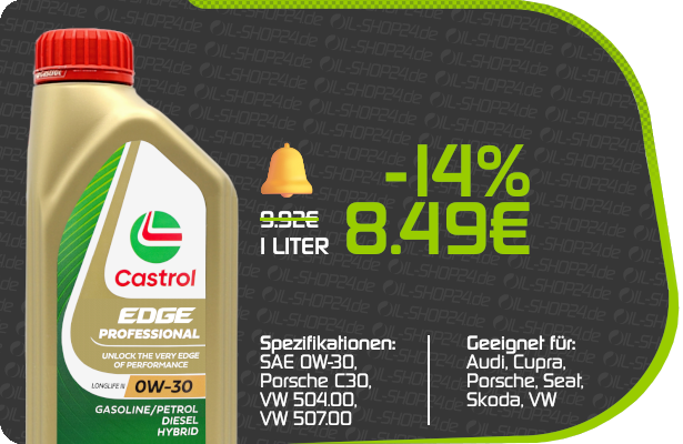 Castrol Motoröl 0w30 Edge Professional LongLife III 0w-30
