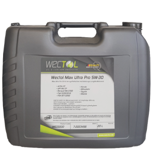 Wectol Motoröl 5W30 Max Ultra Pro 5W-30 / 20 Liter