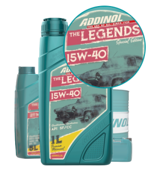 Addinol Oldtimer Öl Legends 15w40