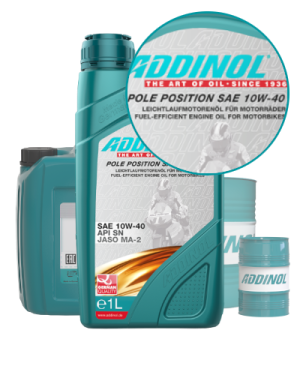 ADDINOL Motorradöl Pole Position SAE 10W-40