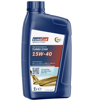 Eurolub Motoröl 15W40 Turbo Star 15W-40 / 1 Liter