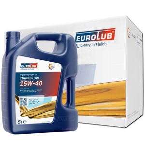 Eurolub Motoröl 15W40 Turbo Star 15W-40 / 4 x 5 Liter