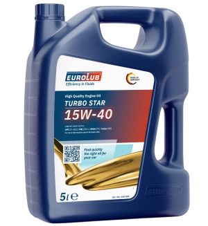 Eurolub Motoröl 15W40 Turbo Star 15W-40 / 5 Liter