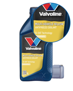 Valvoline Multi Vehicle Coolant Gelb