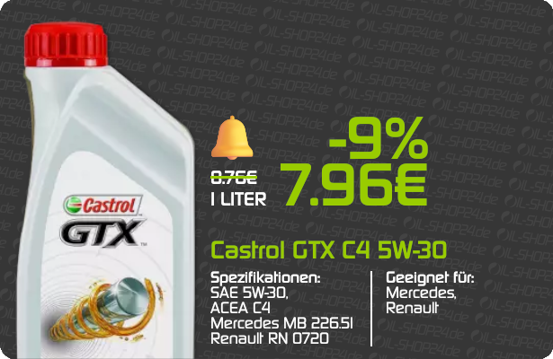 Castrol GTX C4 5W-30