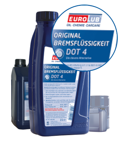 Eurolub Bremsflüssigkeit DOT 4 / 5 Liter
